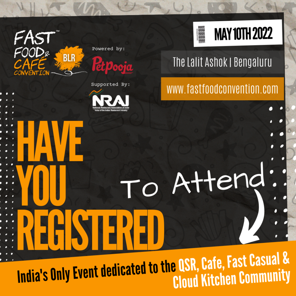 Register Your Participation Fast Food & Cafe Convention 